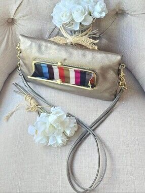Coach Legacy 65th Anniversary Bleeker Street Celeste Kisslock Shoulder Bag Purse